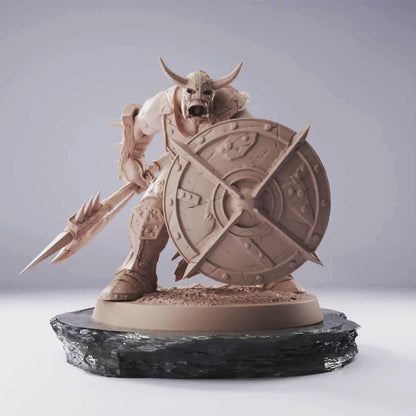 Orc Infantry Spear Shield - Cliffside Orcs