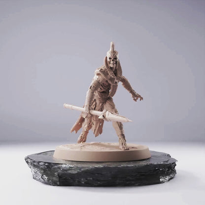Undead Spear - Sandals of the Fallen Dynasty
