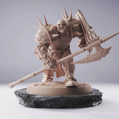 Orc Infantry Spear Shield - Cliffside Orcs