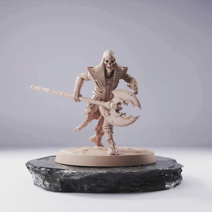 Undead Halberd - Sandals of the Fallen Dynasty