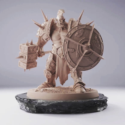 Orc Brutal Hammer Shield - Cliffside Orcs