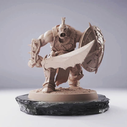 Orc Infantry Sword Shield - Cliffside Orcs