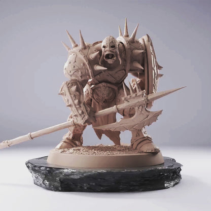 Orc Infantry Spear Shield - Cliffside Orcs
