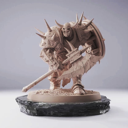 Orc Brutal Axe Shield - Cliffside Orcs