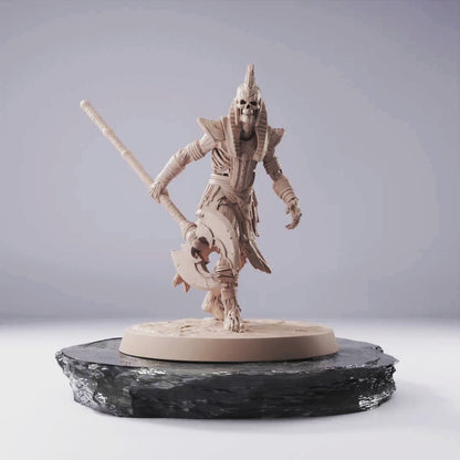 Undead Halberd - Sandals of the Fallen Dynasty