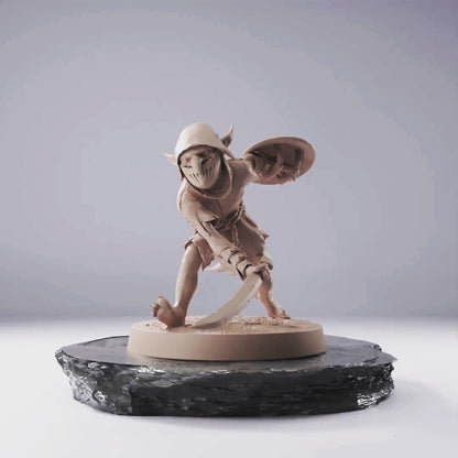 Goblin Sword and Shield - Cliffside Orcs