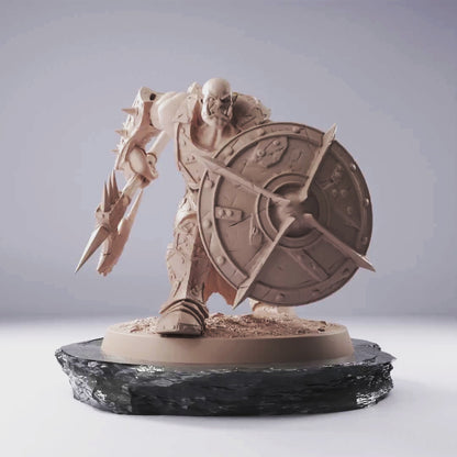 Orc Infantry Spear Shield - Cliffside Orcs