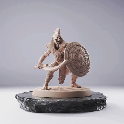 Undead Sword Shield - Sandals of the Fallen Dynasty