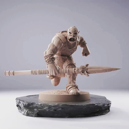 Orc Warrior - The Fortress of Malakar - Red Dawn